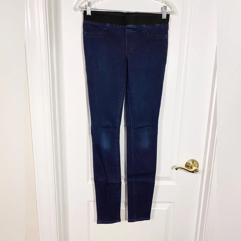 Tory Burch Jeggings Denim Leggings Dark Wash Size 27